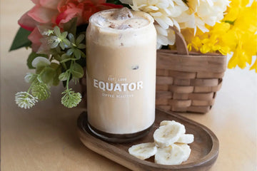 Banana Coconut Iced Latte