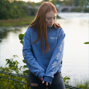 Equator Hoodie with Coffee Cherries - Unisex