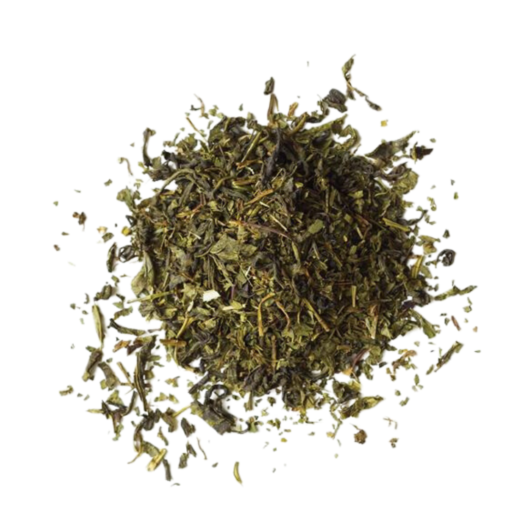 
                  
                  Load image into Gallery viewer, Scoop of Moroccan Mint tea leaves.
                  
                  