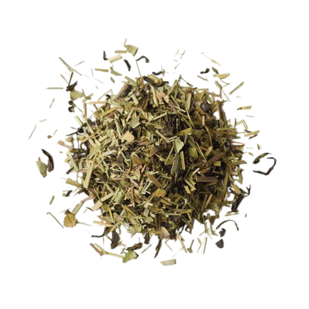 
                  
                  Load image into Gallery viewer, Scoop of Rishi&#39;s Orange Blossom tea leaves.
                  
                  