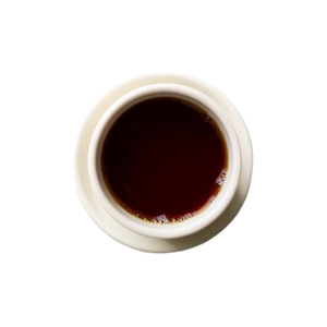 Cup of steeped English breakfast tea.