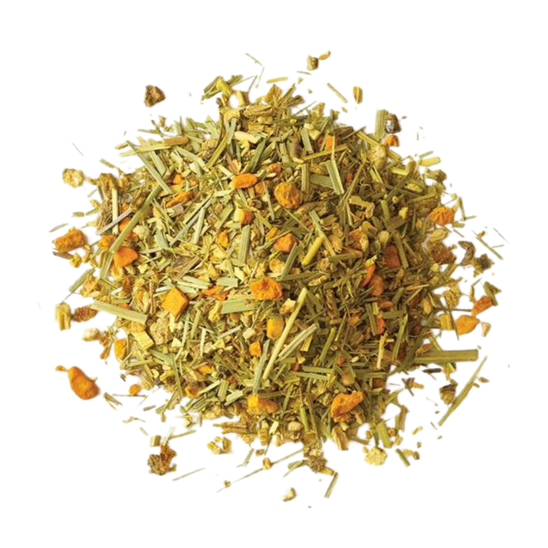 
                  
                  Load image into Gallery viewer, Turmeric ginger loose leaf tea
                  
                  