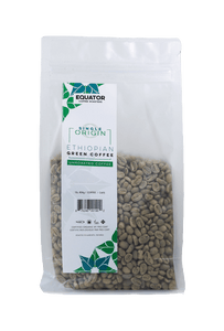 454 gram bag of Ethiopian Green Coffee - Equator Coffee Roasters Online