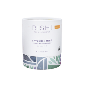 Package of Lavender Mint loose leaf tea