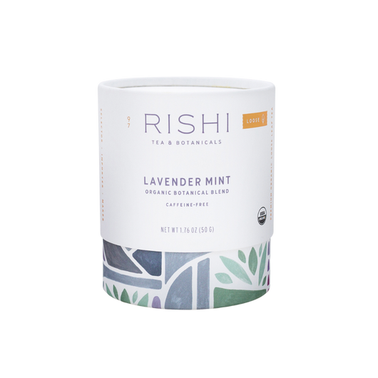 Package of Lavender Mint loose leaf tea