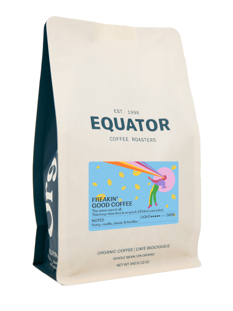 
                  
                  Load image into Gallery viewer, Freakin&#39; Good Coffee in a 340g bag. 
                  
                  
